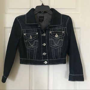 Cropped Denim Jacket